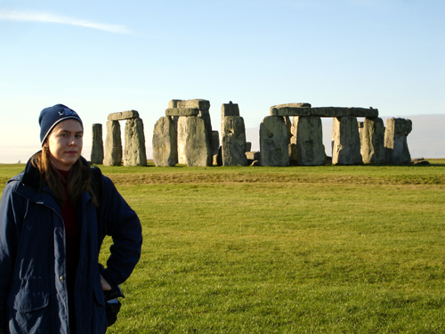 Me at Stonehenge