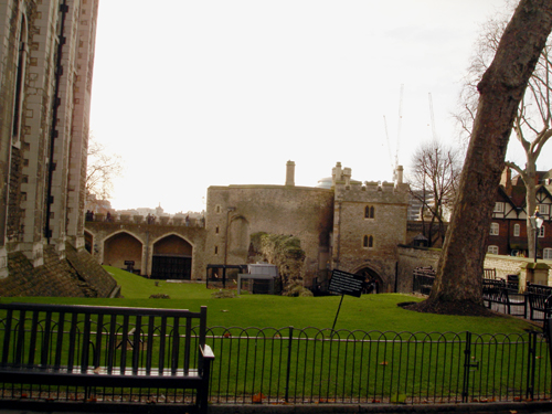 West wall of White Tower